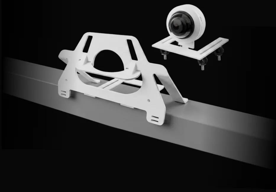 End-court camera